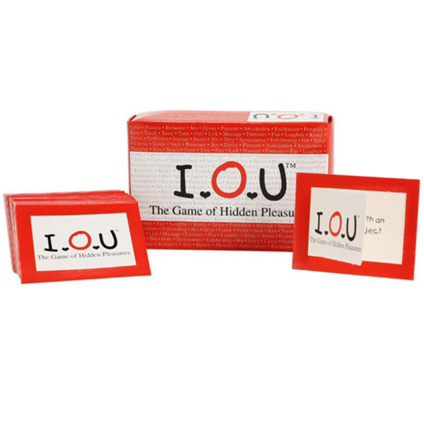 Creative Conceptions I.O.U Erotisk Spil til Par     - Rød