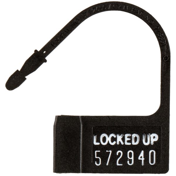 CB-X Plastic Locks til Kyskhedsbælte 10 stk    - Sort