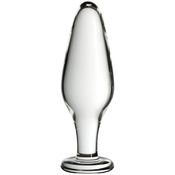 Icicles No 26 Glas Buttplug Klar     - Klar