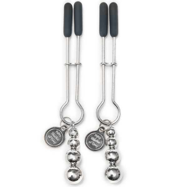 Fifty Shades of Grey The Pinch Nipple Clamps      - Sølv