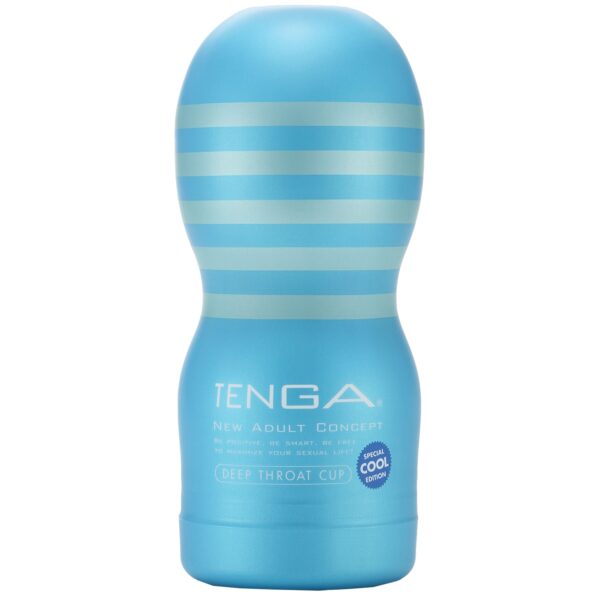 TENGA Deep Throat Cup Masturbator Cool Edition    - Hvid