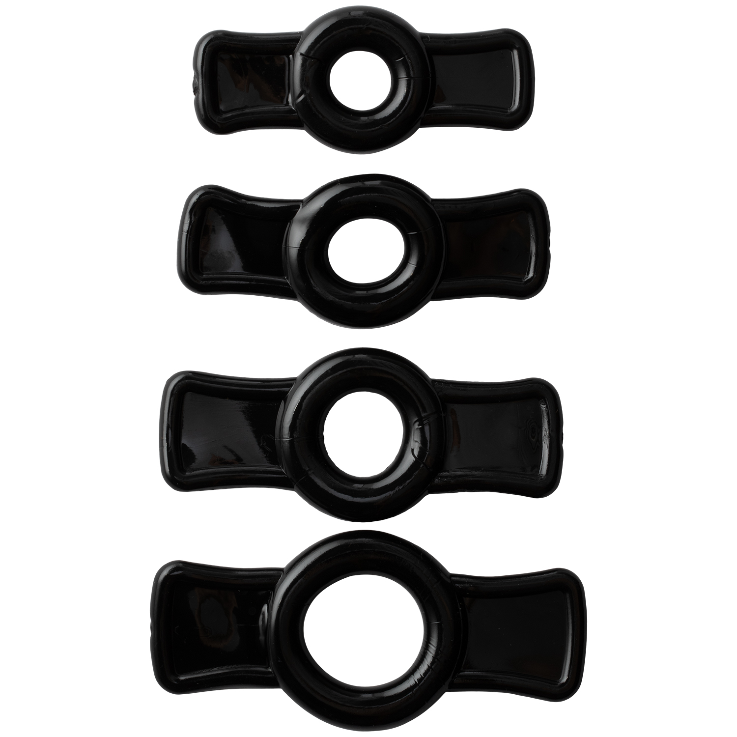 TitanMen Penis Ring Sæt - Sort