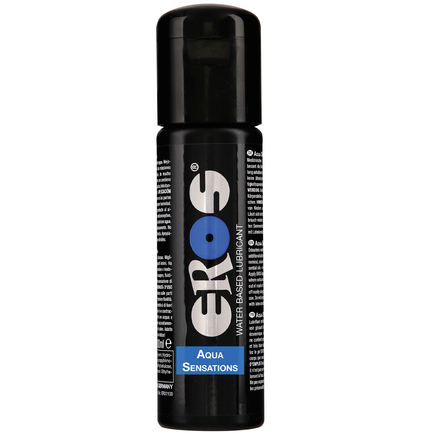 Eros Aqua Sensations Vandbaseret Glidecreme 100 ml - Klar