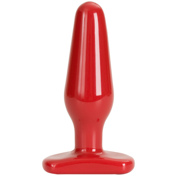Doc Johnson Red Boy Butt Plug Medium     - Rød