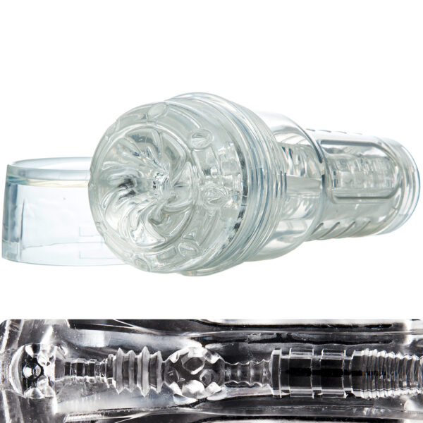 Fleshlight GO Torque Ice Gennemsigtig Masturbator     - Klar