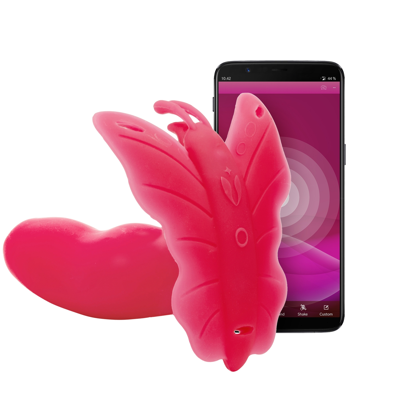 Realov Lydia I Smart Butterfly Vibrator - Rosa