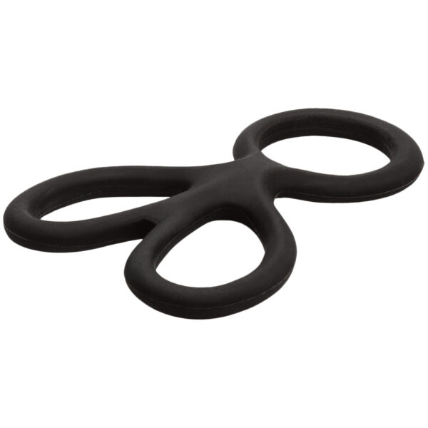 CalExotics Silikone Ball Spreader Penisring      - Sort