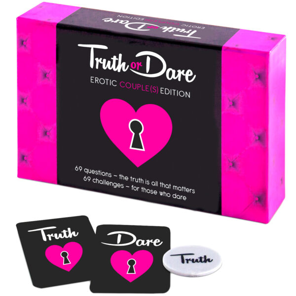 Tease&Please Truth or Dare Erotisk Spil til Par   - Flere farver