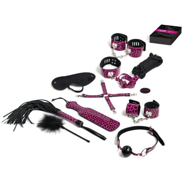 Tease&Please Master&Slave Bondage Spil til Par   - Rosa