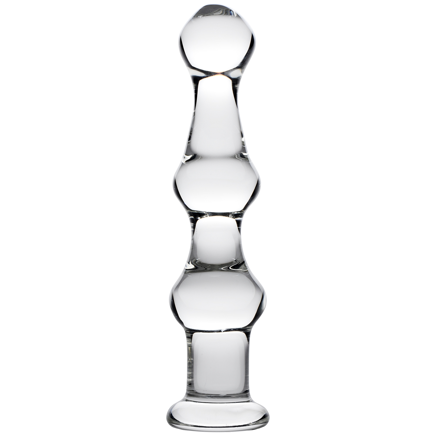 Master Series Mammoth Glas Dildo - Klar