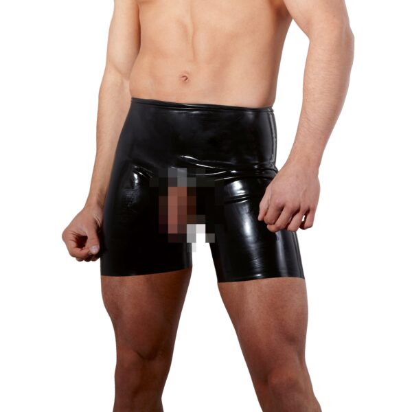 Late X Latex ShowmasterÅben Boxershorts Mænd     - Sort - M