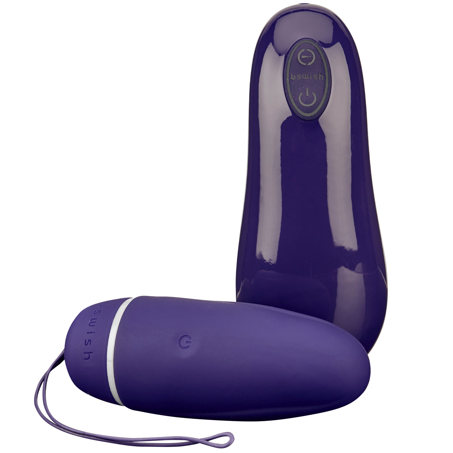 B Swish Bnaughty Deluxe Unleashed Trådløs Vibrator Æg - Mørkeblå