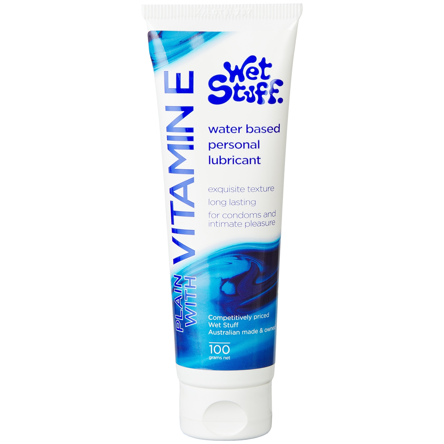 Wet Stuff Vitamin E Vandbaseret Glidecreme 100 ml - Klar
