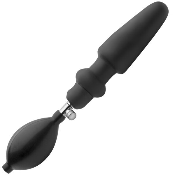Master Series Expander Oppustelig Anal Plug      - Sort