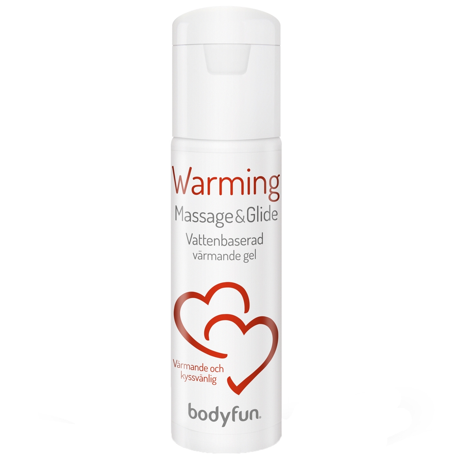 Bodyfun Warming Massage og Glidecreme 100 ml - Klar