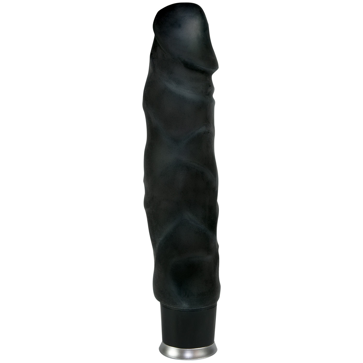 You2Toys Nature Skin Big Vibe Dildo Vibrator 23,5 cm - Sort