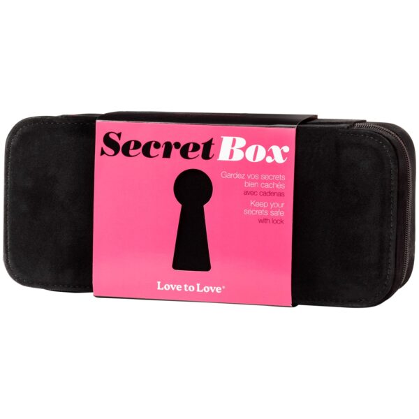 Love To Love Secret Opbevaringsboks        - Sort
