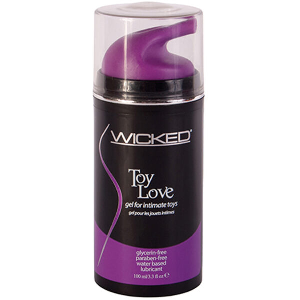 Wicked Toy Love Gel til Sexlegetøj 100 ml   - Klar