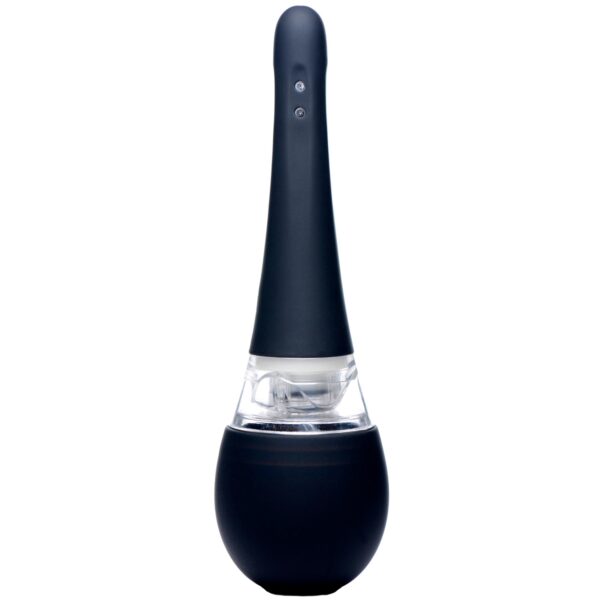 Clean Stream Auto-Spray Opladelig Anal Douche      - Sort