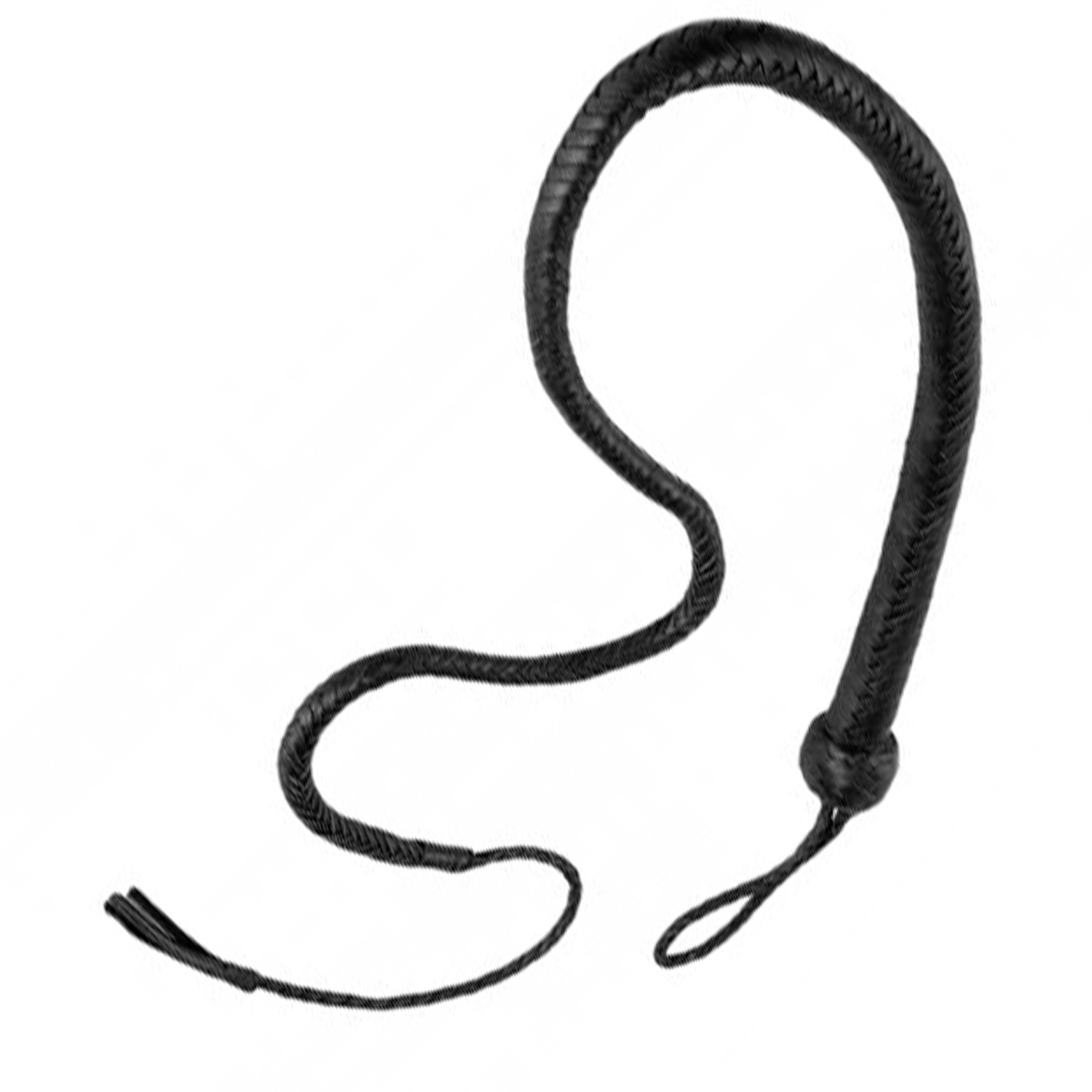 Strict Leather Tyrepisk 122 cm - Sort