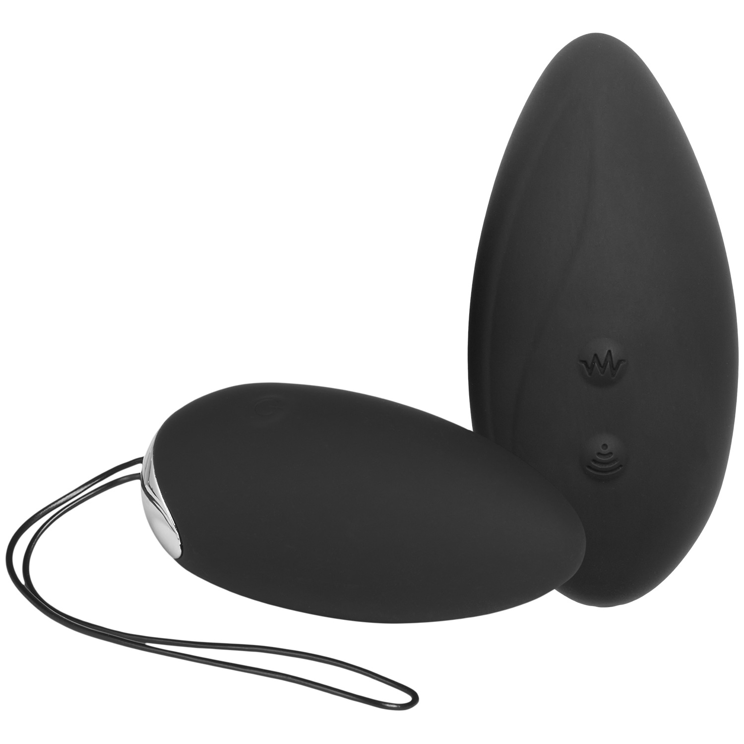 Sinful 2-i-1 Bliss LoveÆg og Klitoris Vibrator - Sort
