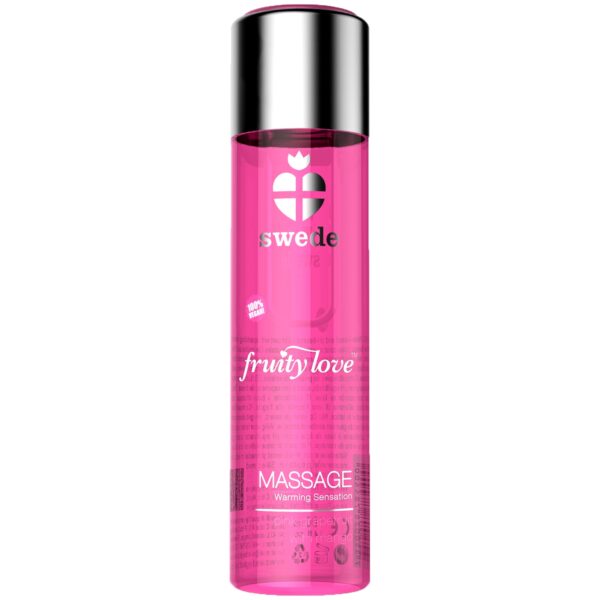 Swede Fruity Love Warming Flavoured Massage Lotion 120 ml   - Klar