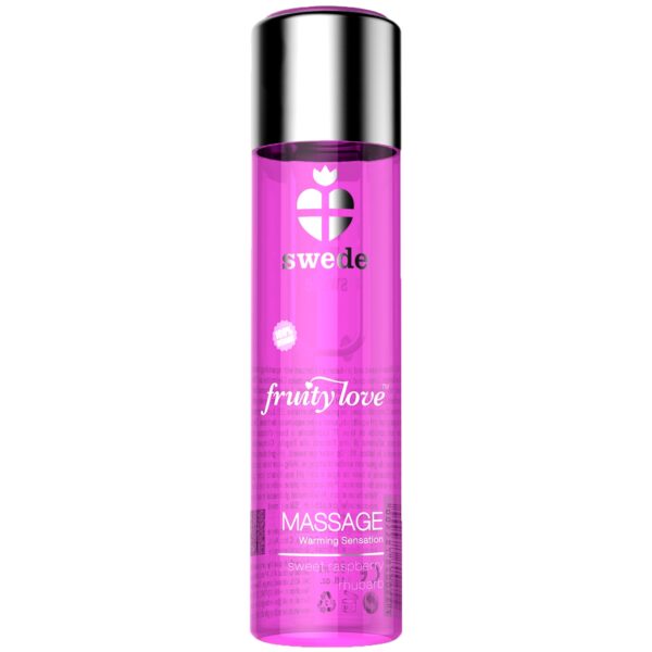 Swede Fruity Love Warming Flavoured Massage Lotion 120 ml   - Klar