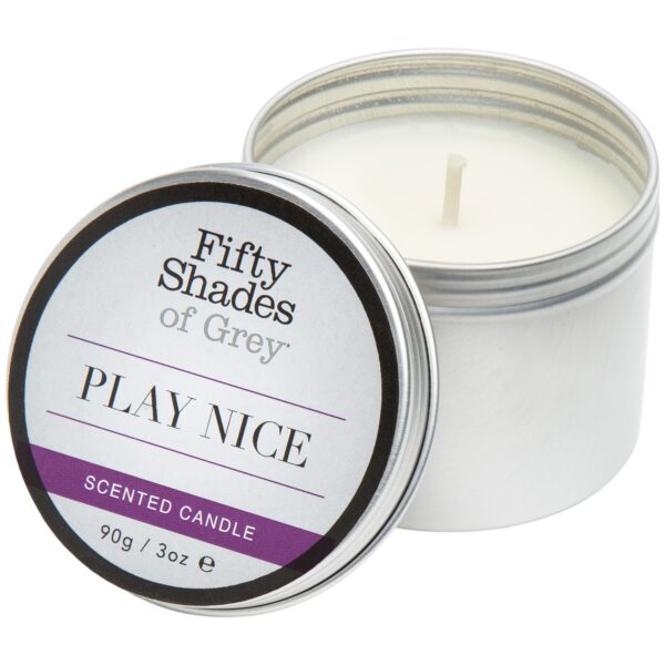 Fifty Shades of Grey Play Nice Vanilje Lys      - Hvid