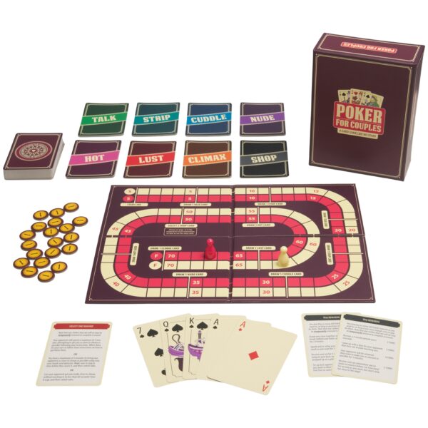 Tingletouch Games Pokerspil til Par       - Flere farver