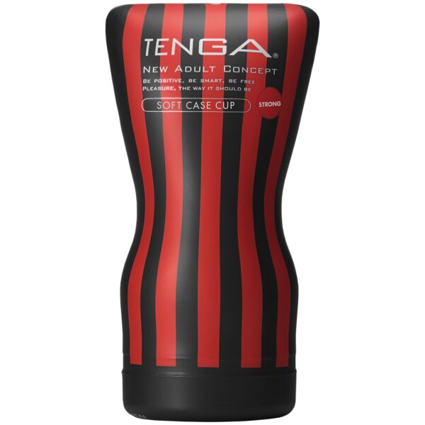 TENGA Squeeze Tube Cup Hard Masturbator     - Klar