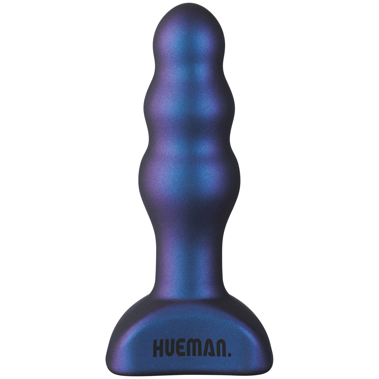 Hueman Space Invader Thumping Anal Plug - Mørkeblå
