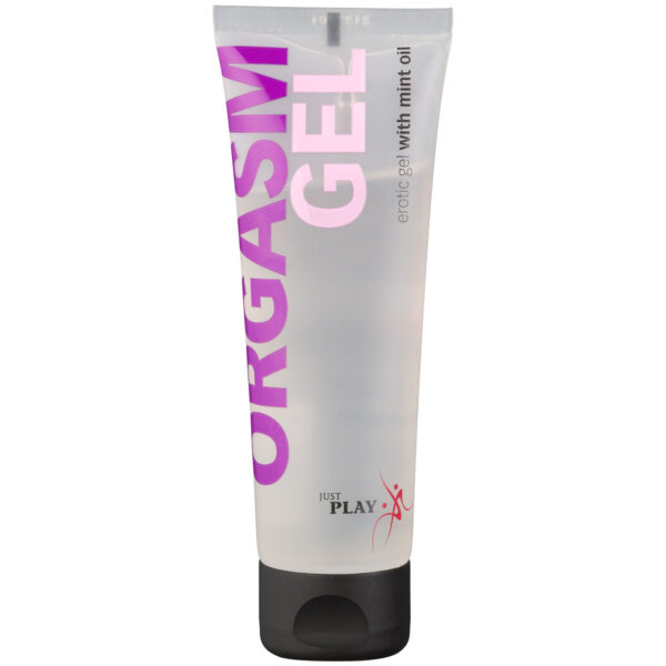 Just Play Mint Olie Orgasmegel 80 ml     - Klar