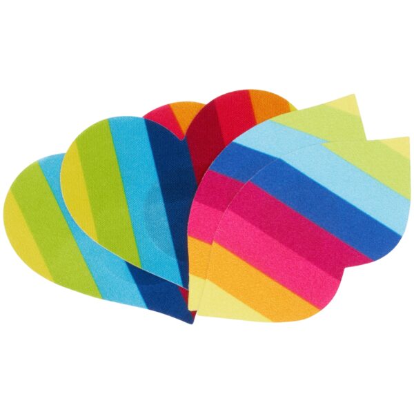 Nipplicious Regnbue Nipple Stickers 4 stk     - Flere farver