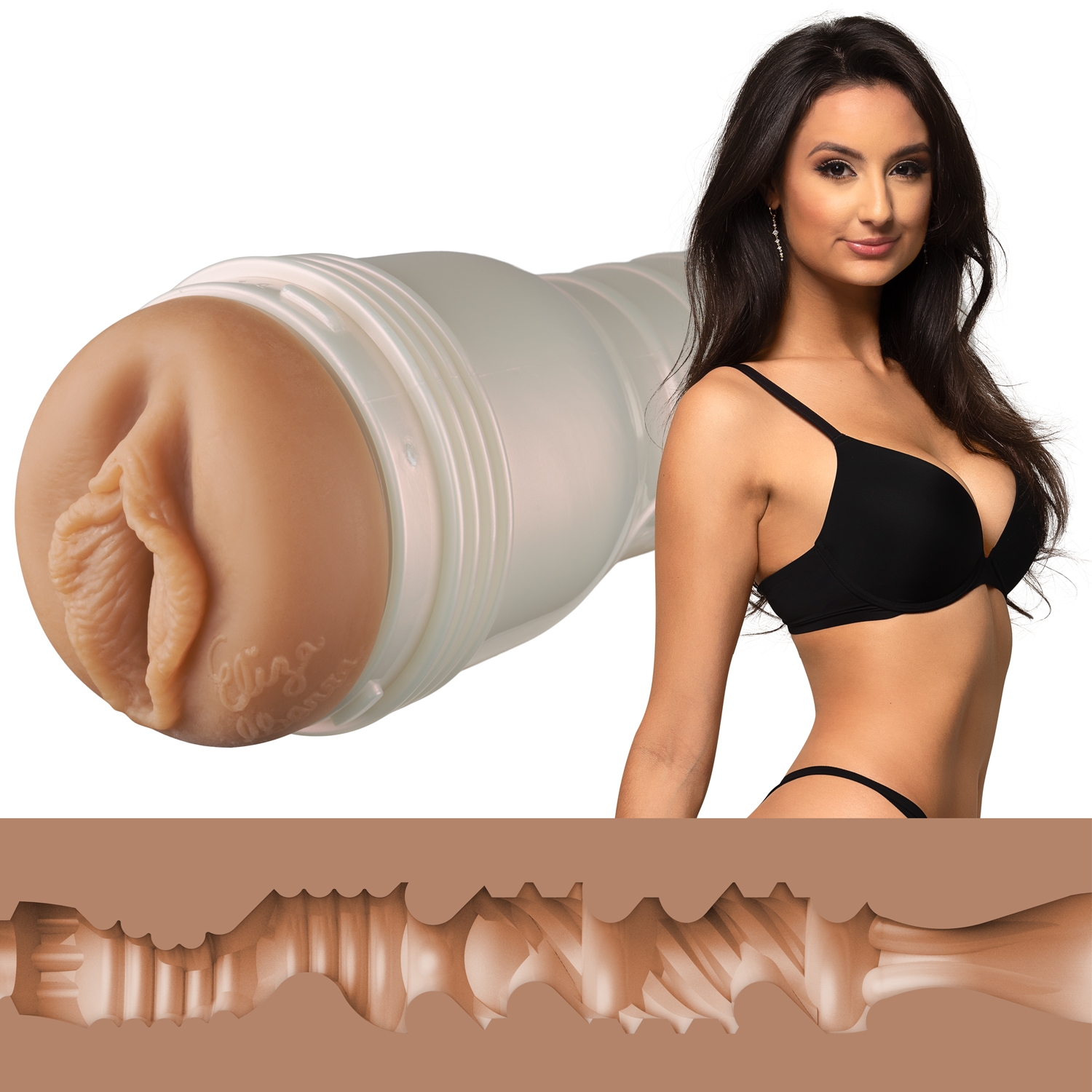 Fleshlight Girls Eliza Ibarra Vagina - White