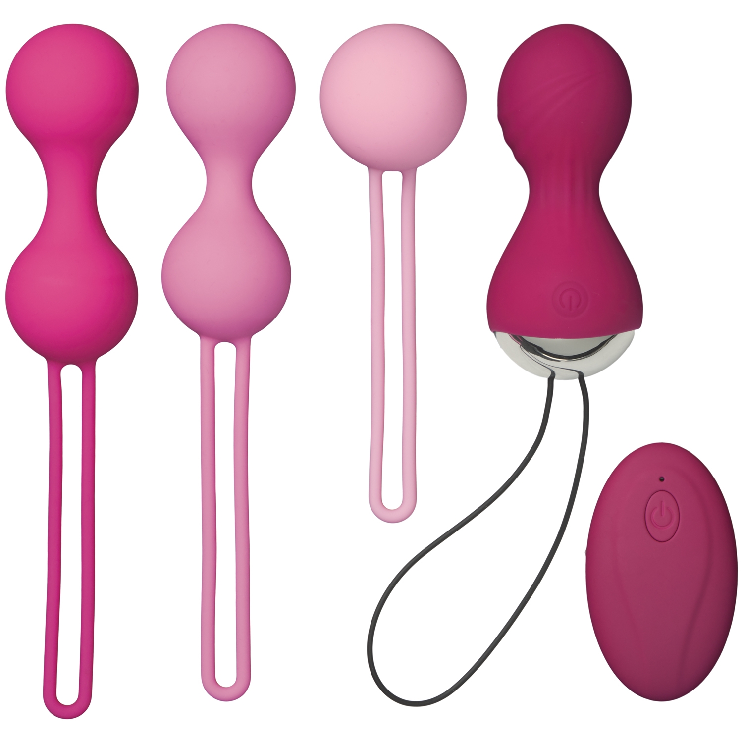 Sinful Ultimate Kegel Træningssæt Pink - Pink