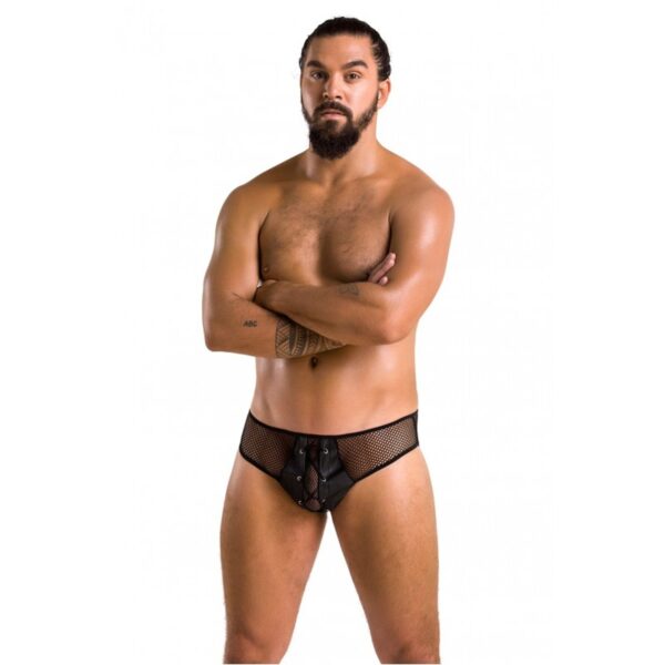 Passion Richard Briefs med Snøre      - Sort - L/XL