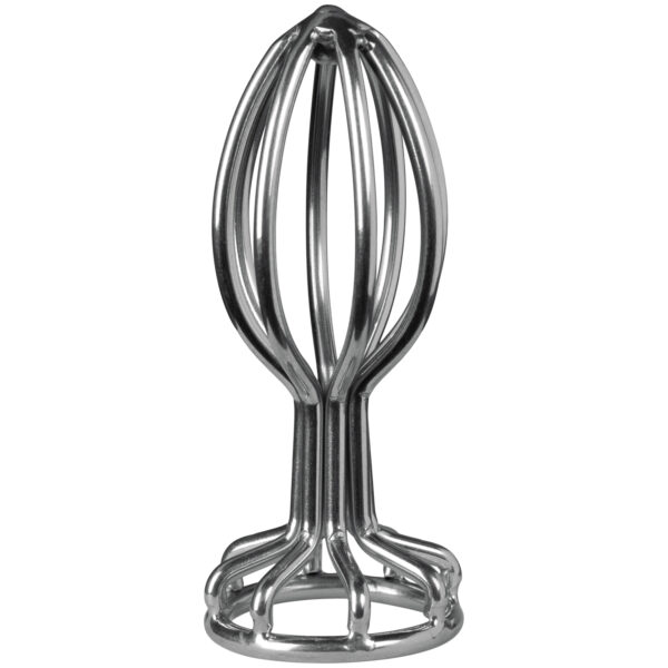 ANOS Metal Cage Butt Plug      - Sølv