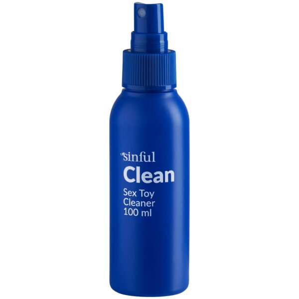 Sinful Sexlegetøjs Rengøring 100 ml      - Blå