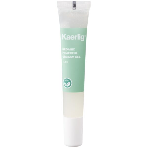 KaerligØkologisk Kraftfuld Orgasme Gel 15 ml    - Klar