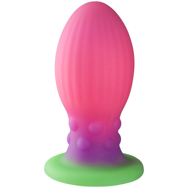 Creature Cocks Xeno Egg Glow In The Dark SilikoneÆg 17 cm   - Flere farver
