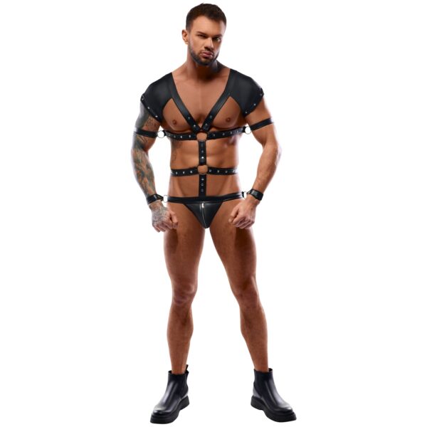 Svenjoyment Bondage Body Harness       - Sort - L