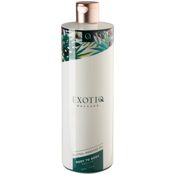 Eleeels Exotiq Body to Body Olie 500 ml   - Klar