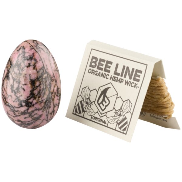 Chakrubs Yoni Egg Anahata Rhodonit      - Pink