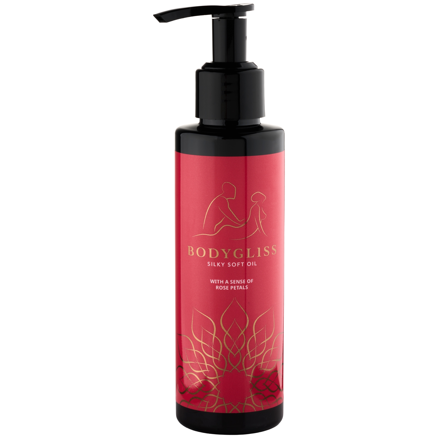 BodyGliss Silky Soft Oil With A Sense Of Rose Petals Massageolie - Klar