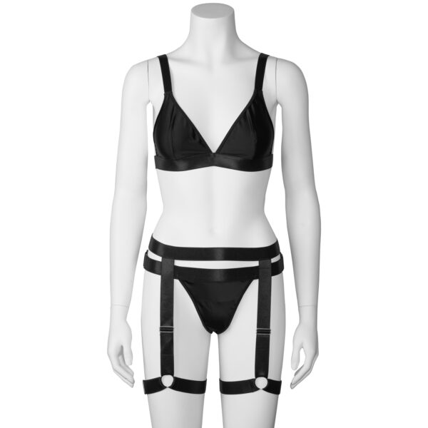 NORTIE Willow Sort Brallette Sæt      - Sort - One Size