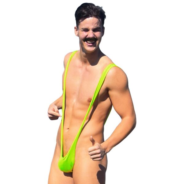 MikaMax Borat Mankini        - Grøn - One Size
