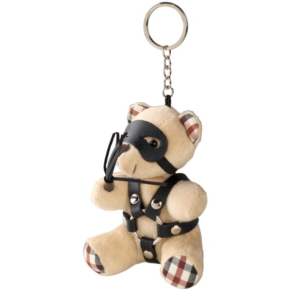 Master Series BDSM Bamse Nøglering       - Lysebrun
