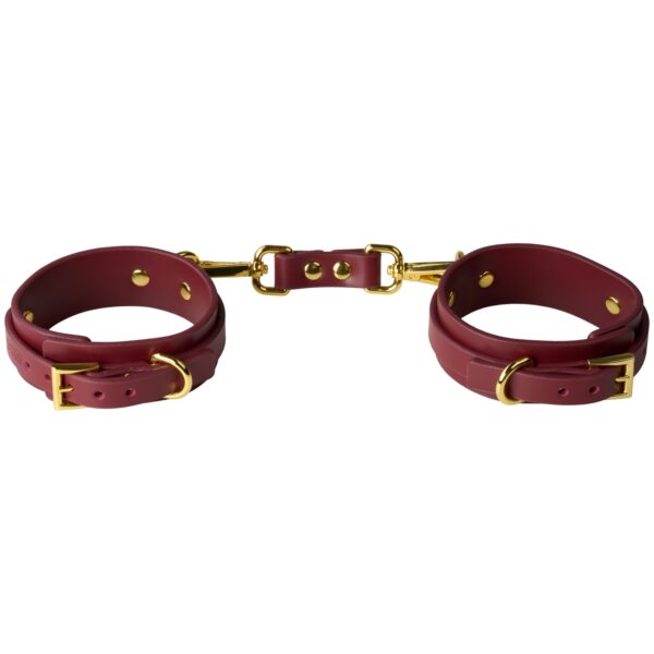 Taboom Bondage in Luxury ankelmanchetter      - Rød