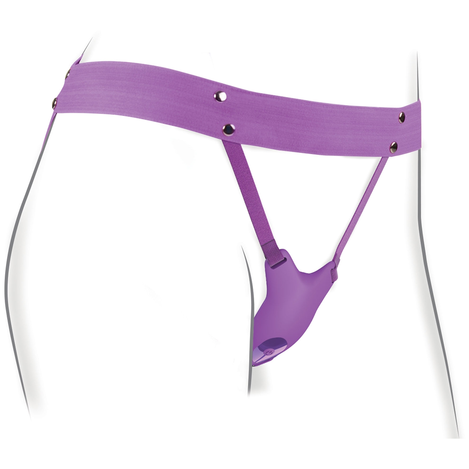 Fantasy For Her Ultimate Butterfly Strap on Vibrator - Lilla