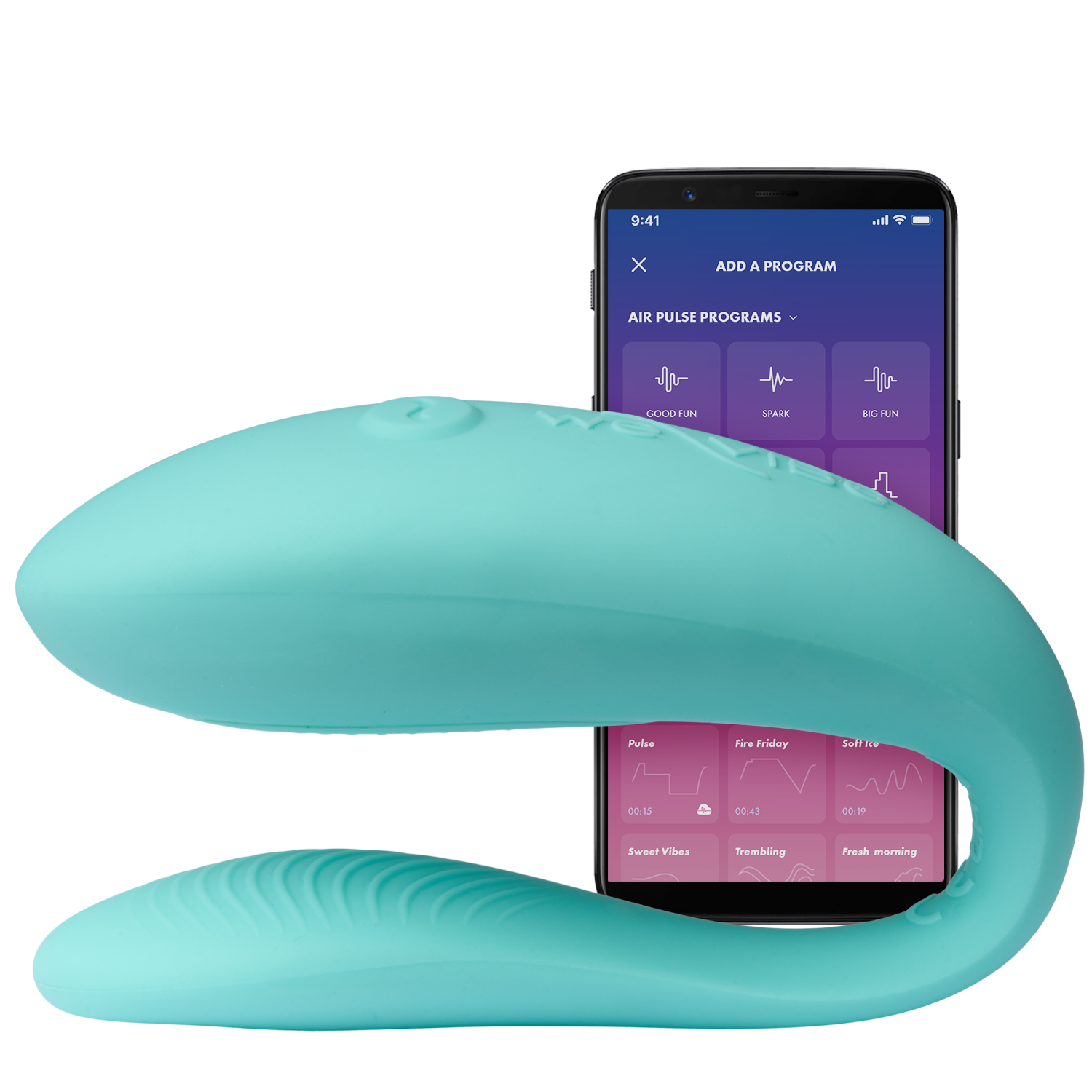 We-Vibe Sync Lite Appstyret Par Vibrator - Turkis
